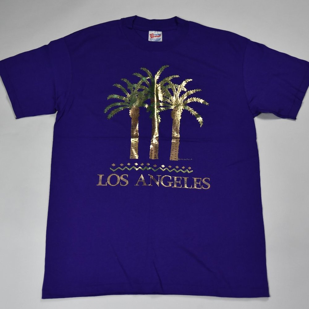 Vintage - Reflective Los Angeles Palm Trees